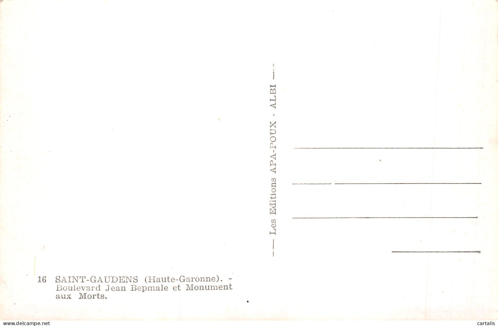 31-SAINT GAUDENS-N°4229-H/0043 - Saint Gaudens