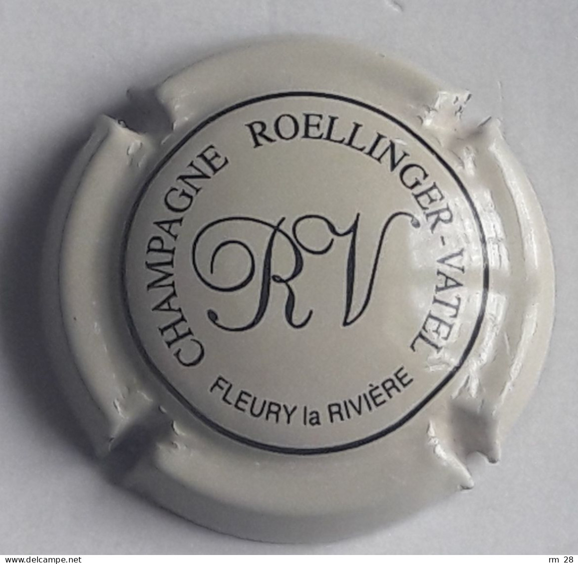 Roellinger-Vatel : Capsule N° 2 (Gris-crème) TBE - Other & Unclassified