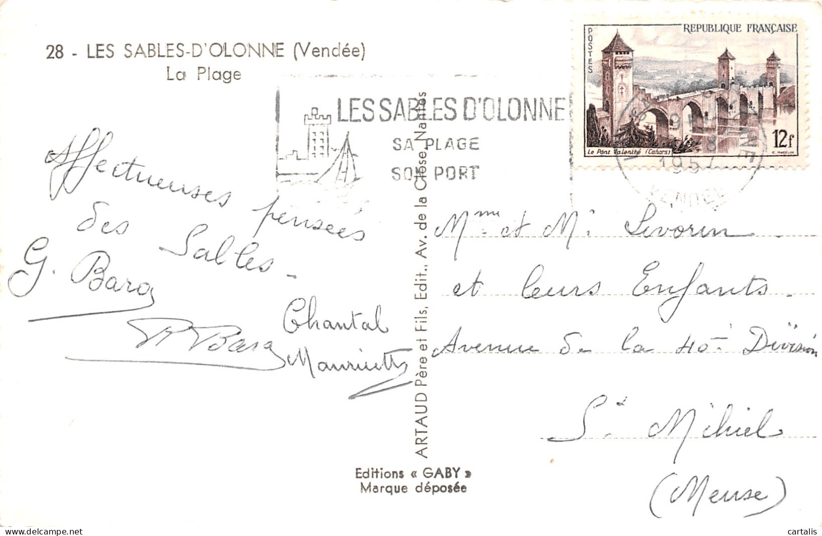 85-LES SABLES D OLONNE-N°4229-G/0127 - Sables D'Olonne