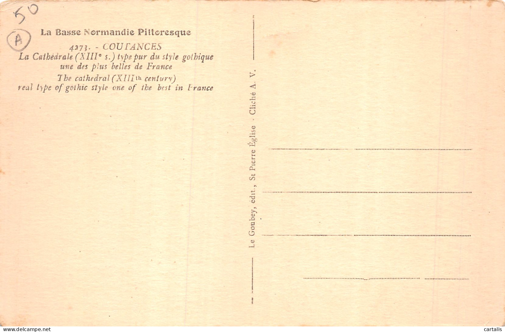 50-COUTANCES-N°4229-G/0005 - Coutances