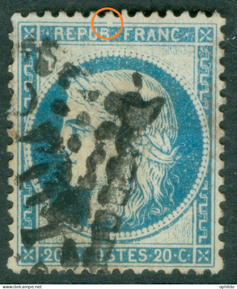 France  37  Ob TB  Filet Brisé Au Nord   Voir Scan Et Description   - 1870 Beleg Van Parijs