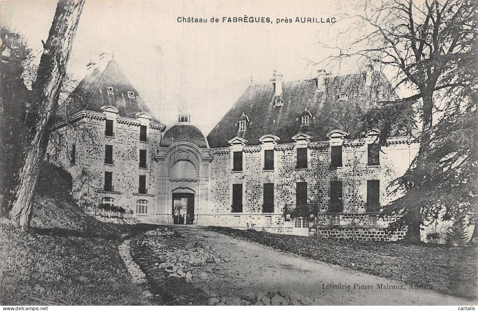 15-AURILLAC CHATEAU DE FABREGUES-N°4230-C/0161 - Aurillac