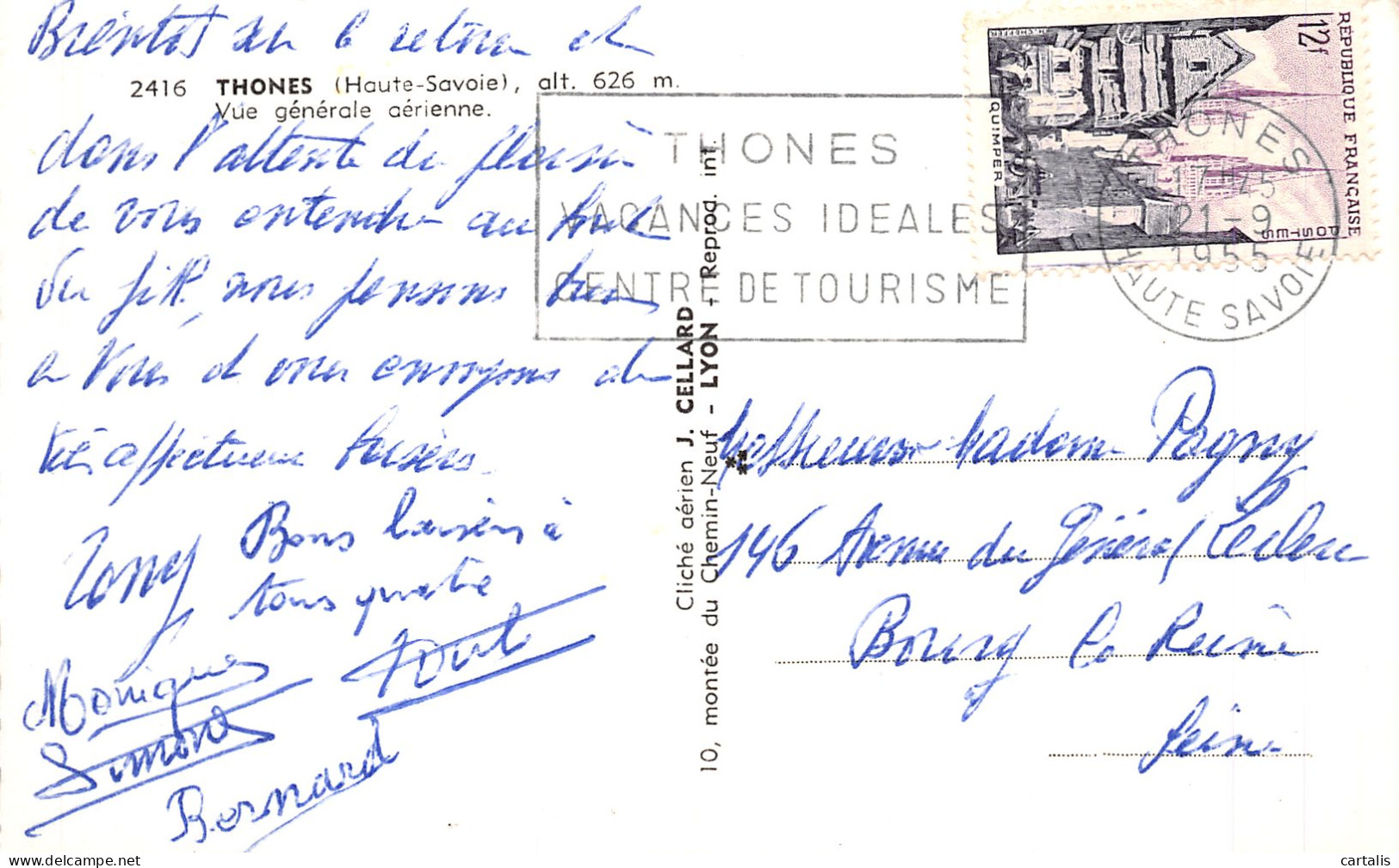 74-THONES-N°4230-B/0329 - Thônes