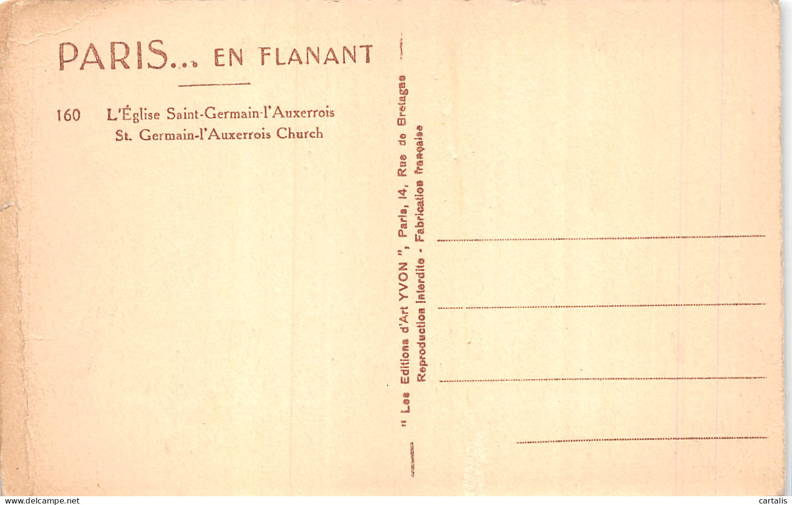 75-PARIS L EGLISE SINT GERMAIN L AUXERROIS-N°4230-B/0281 - Chiese