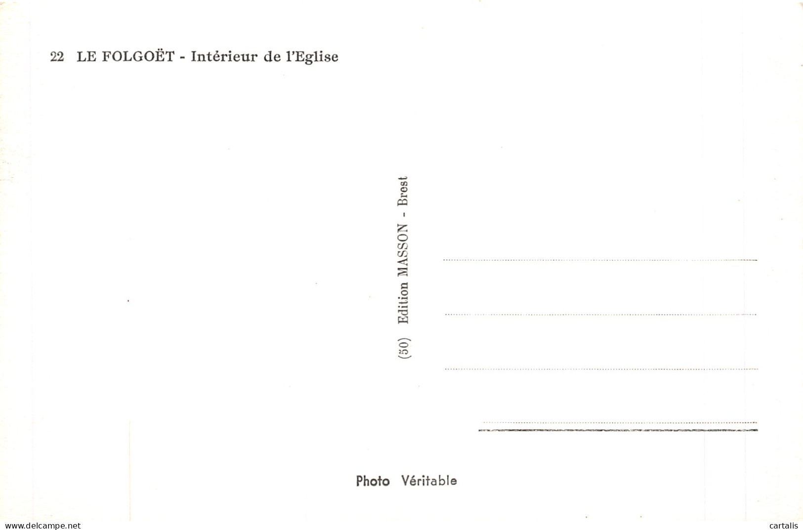 29-LE FOLGOET-N°4230-B/0199 - Le Folgoët