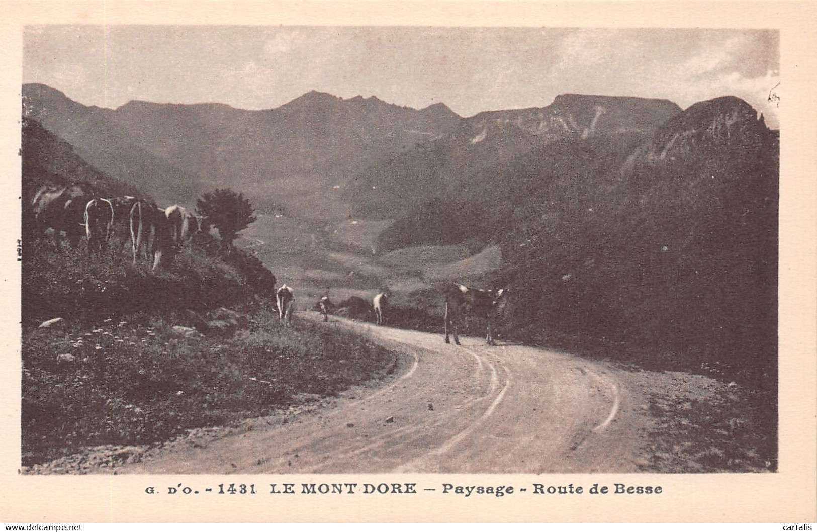 63-LE MONT DORE-N°4230-B/0091 - Le Mont Dore