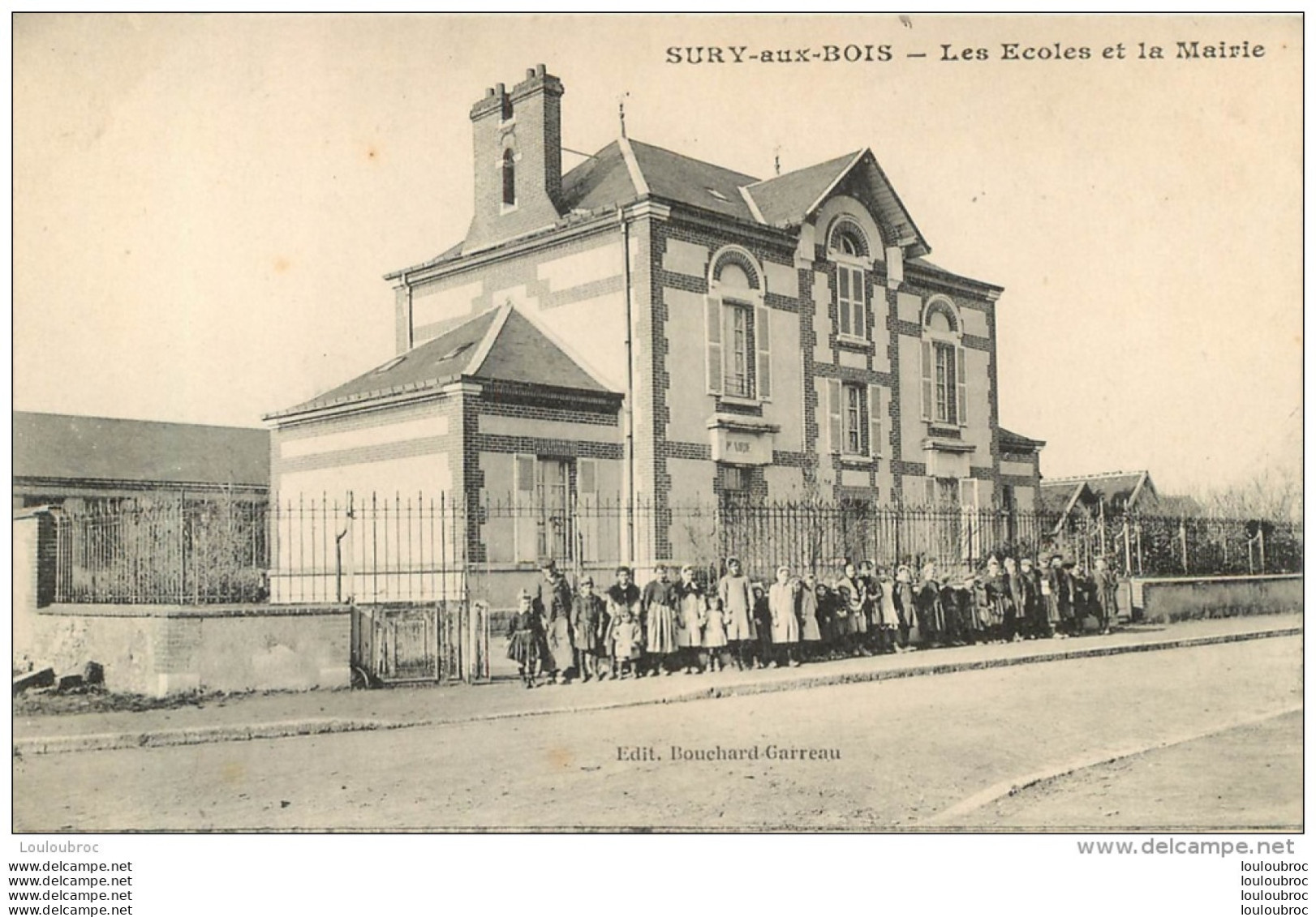 SURY AUX BOIS LES ECOLES ET LA MAIRIE - Sonstige & Ohne Zuordnung