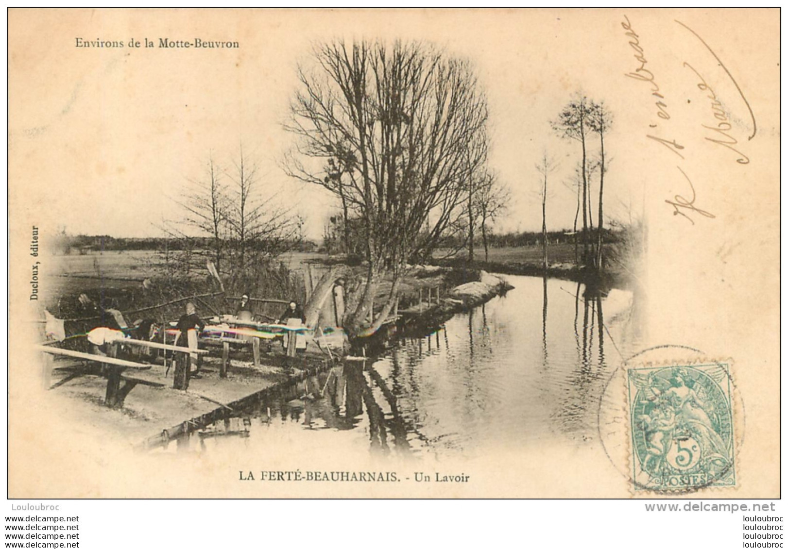 LA FERTE BEAUHARNAIS UN LAVOIR - Sonstige & Ohne Zuordnung