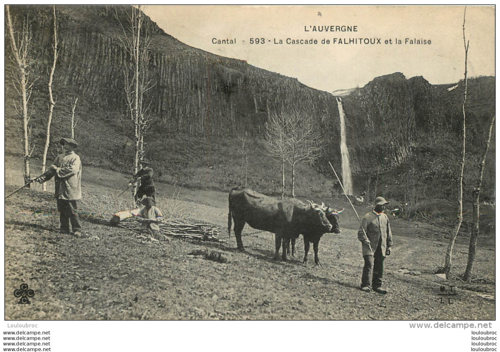 LA CASCADE DE FALHITOUX ET LA FALAISE - Sonstige & Ohne Zuordnung