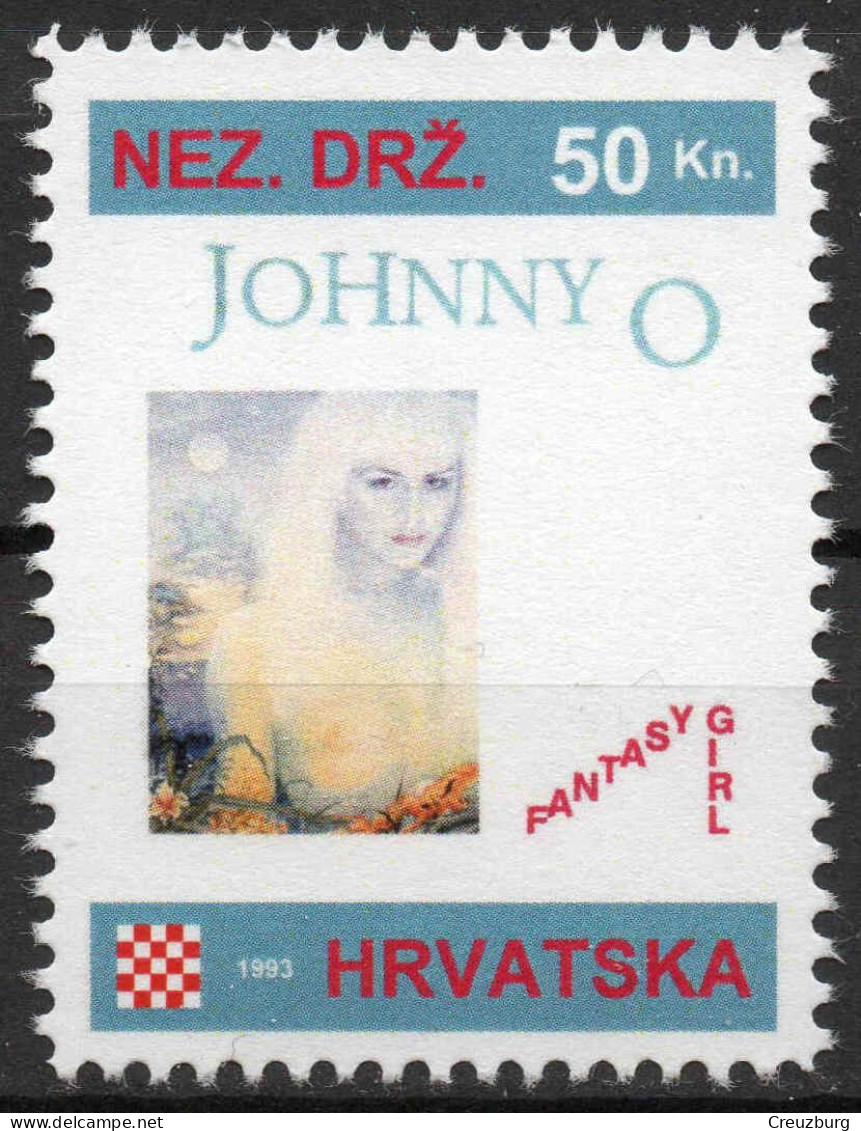 Johnny O - Briefmarken Set Aus Kroatien, 16 Marken, 1993. Unabhängiger Staat Kroatien, NDH. - Croatia