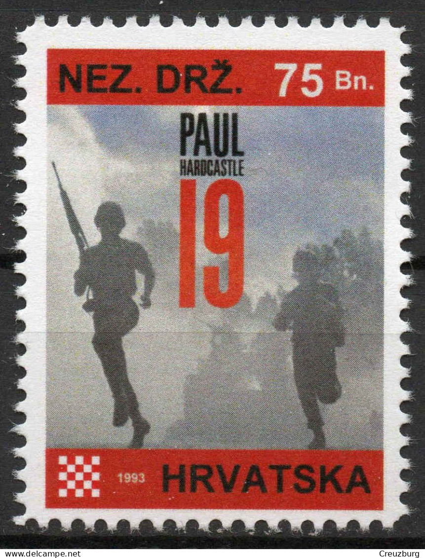 Paul Hardcastle - Briefmarken Set Aus Kroatien, 16 Marken, 1993. Unabhängiger Staat Kroatien, NDH. - Croatia