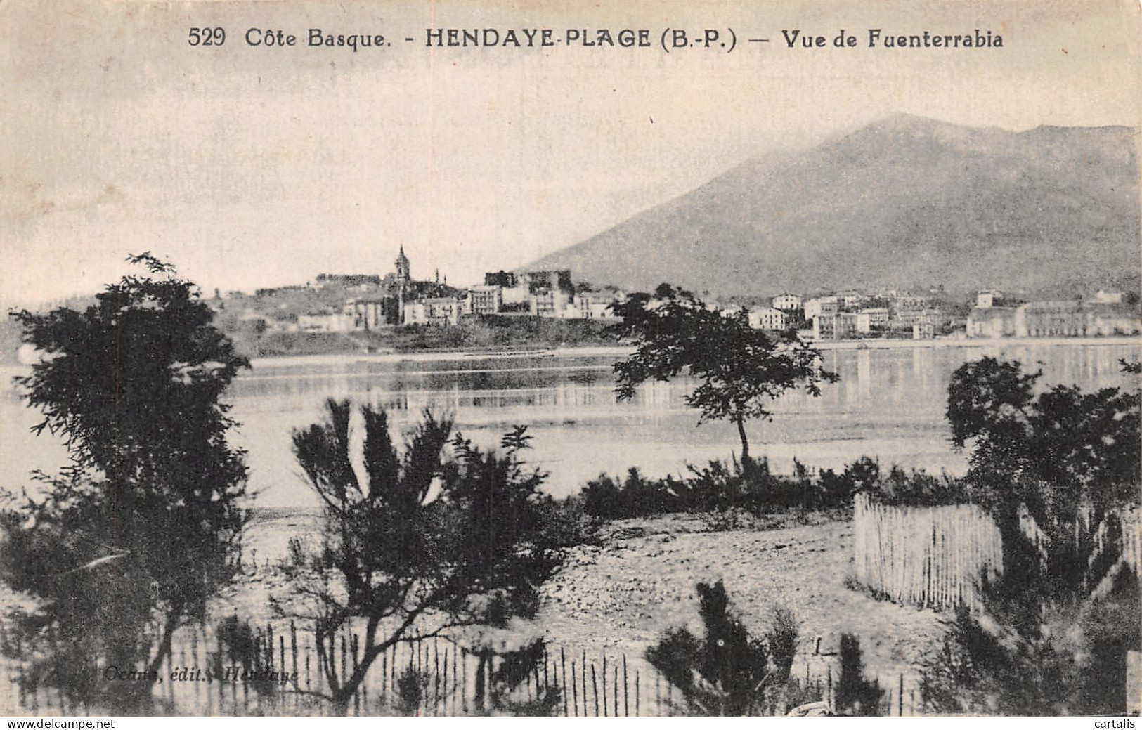 64-HENDAYE PLAGE-N°4230-D/0373 - Hendaye