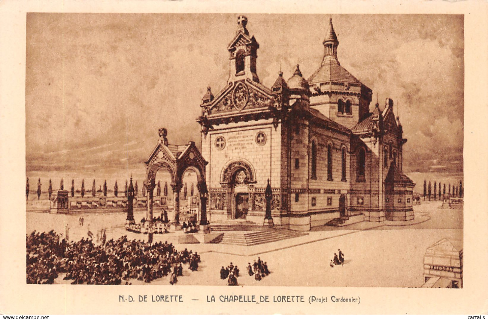 75-PARIS NOTRE DAME DE LORETTE-N°4230-D/0345 - Notre Dame De Paris