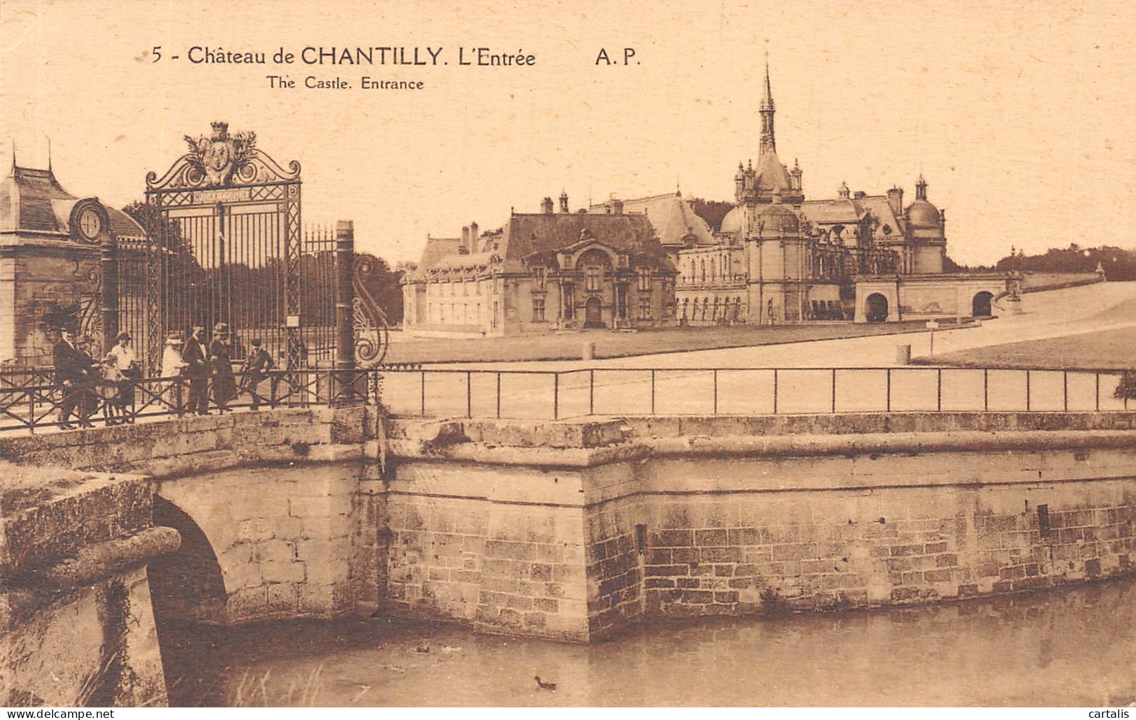 60-CHANTILLY LE CHATEAU-N°4230-D/0099 - Chantilly