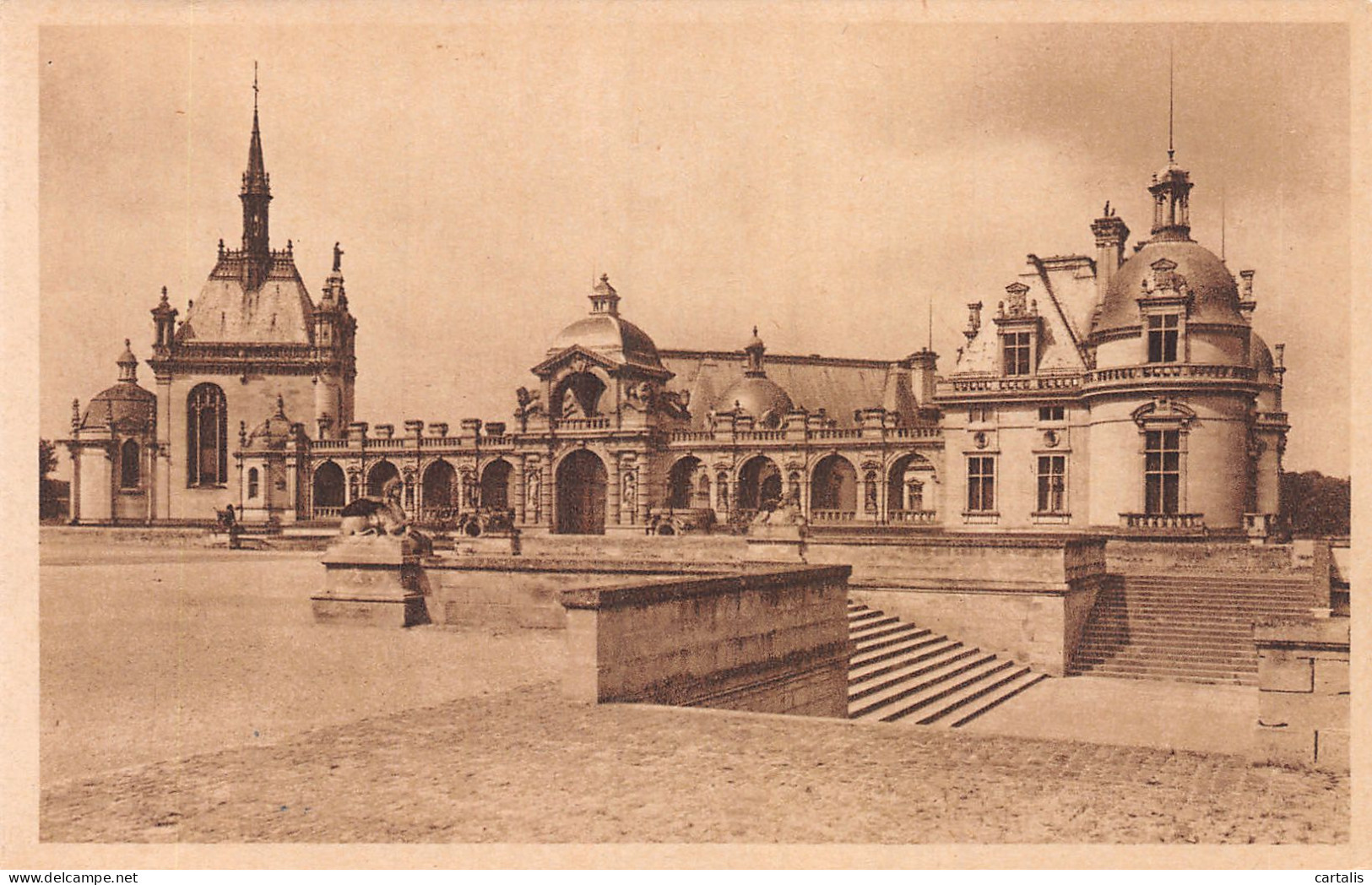 60-CHANTILLY LE CHATEAU-N°4230-D/0089 - Chantilly