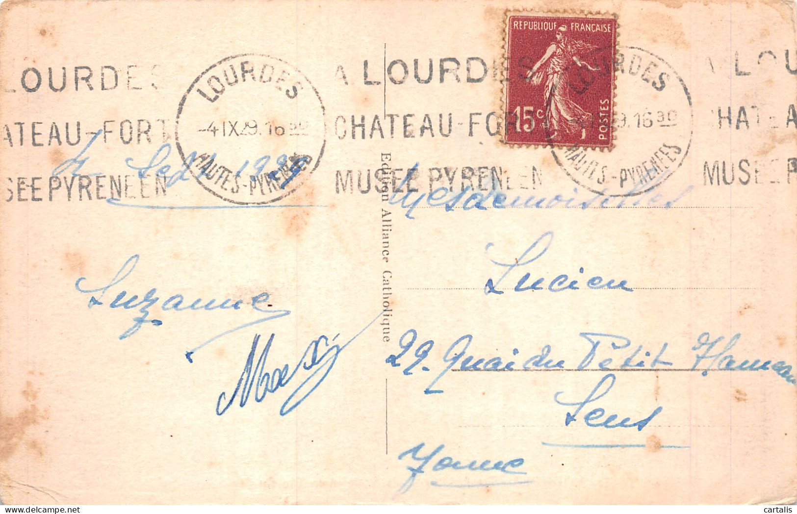 65-LOURDES-N°4230-D/0015 - Lourdes