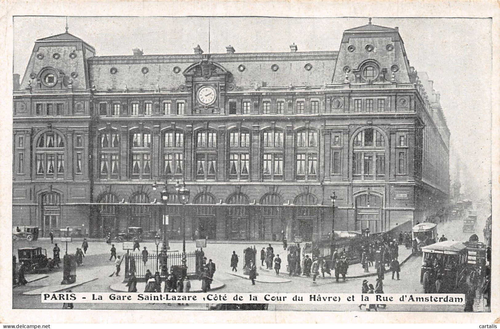 75-PARIS LA GARE SAINT LAZARE-N°4230-H/0251 - Métro Parisien, Gares