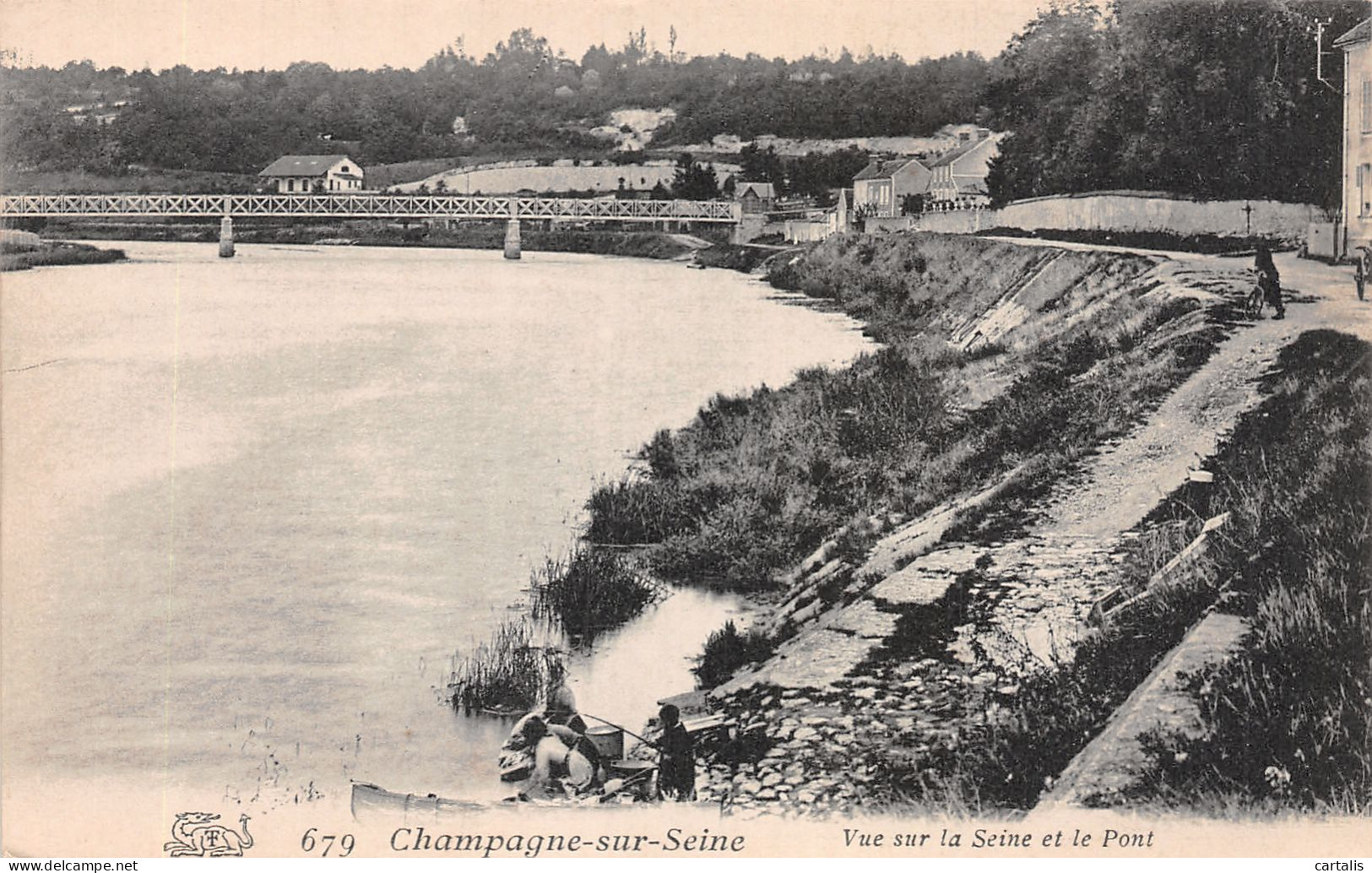 77-CHAMPAGNE SUR SEINE-N°4230-H/0141 - Champagne Sur Seine