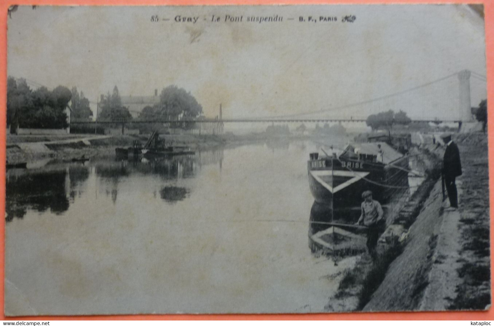 CARTE GRAY - 70 - LE PONT SUSPENDU - SCAN RECTO/VERSO - 8 - Gray