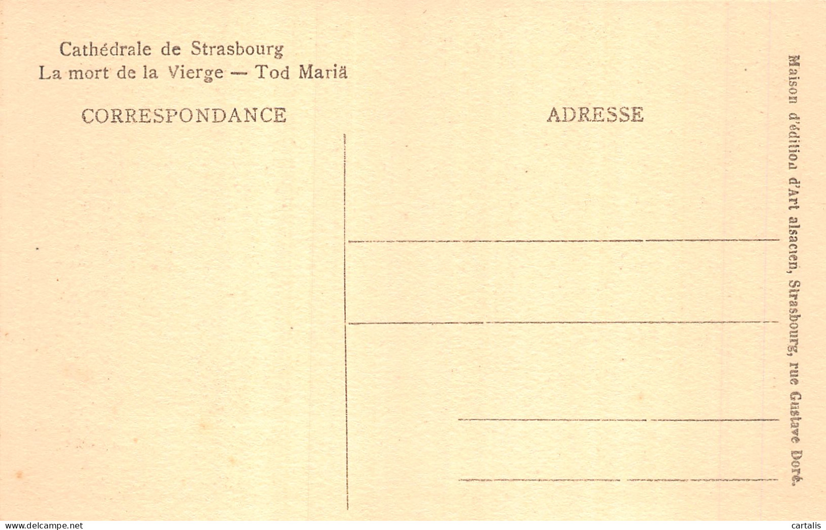 67-STRASBOURG-N°4230-H/0021 - Straatsburg