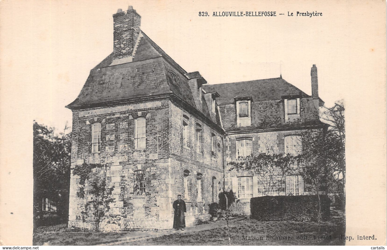 76-ALLOUVILLE BELLEFOSSE-N°4230-G/0083 - Allouville-Bellefosse