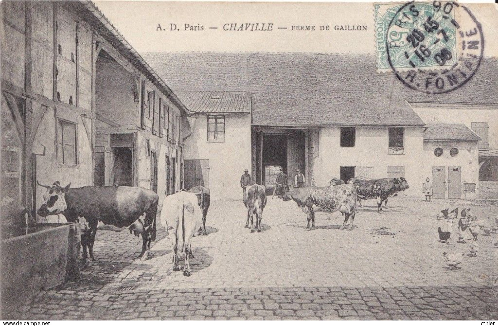 CPA CHAVILLE 92 - Ferme De Gaillon - Chaville