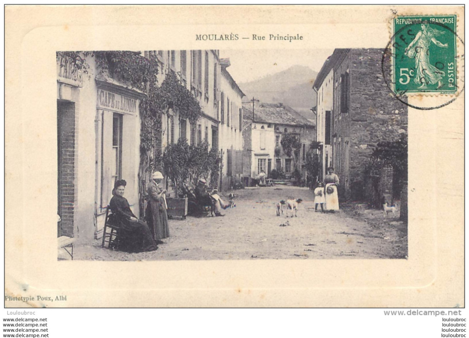 MOULARES RUE PRINCIPALE  EDITION POUX - Autres & Non Classés