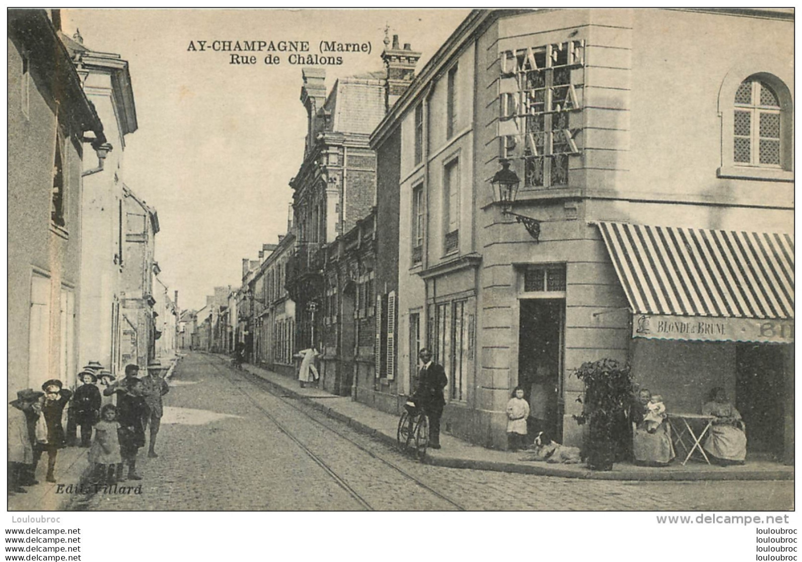 AY CHAMPAGNE RUE DE CHALONS - Ay En Champagne