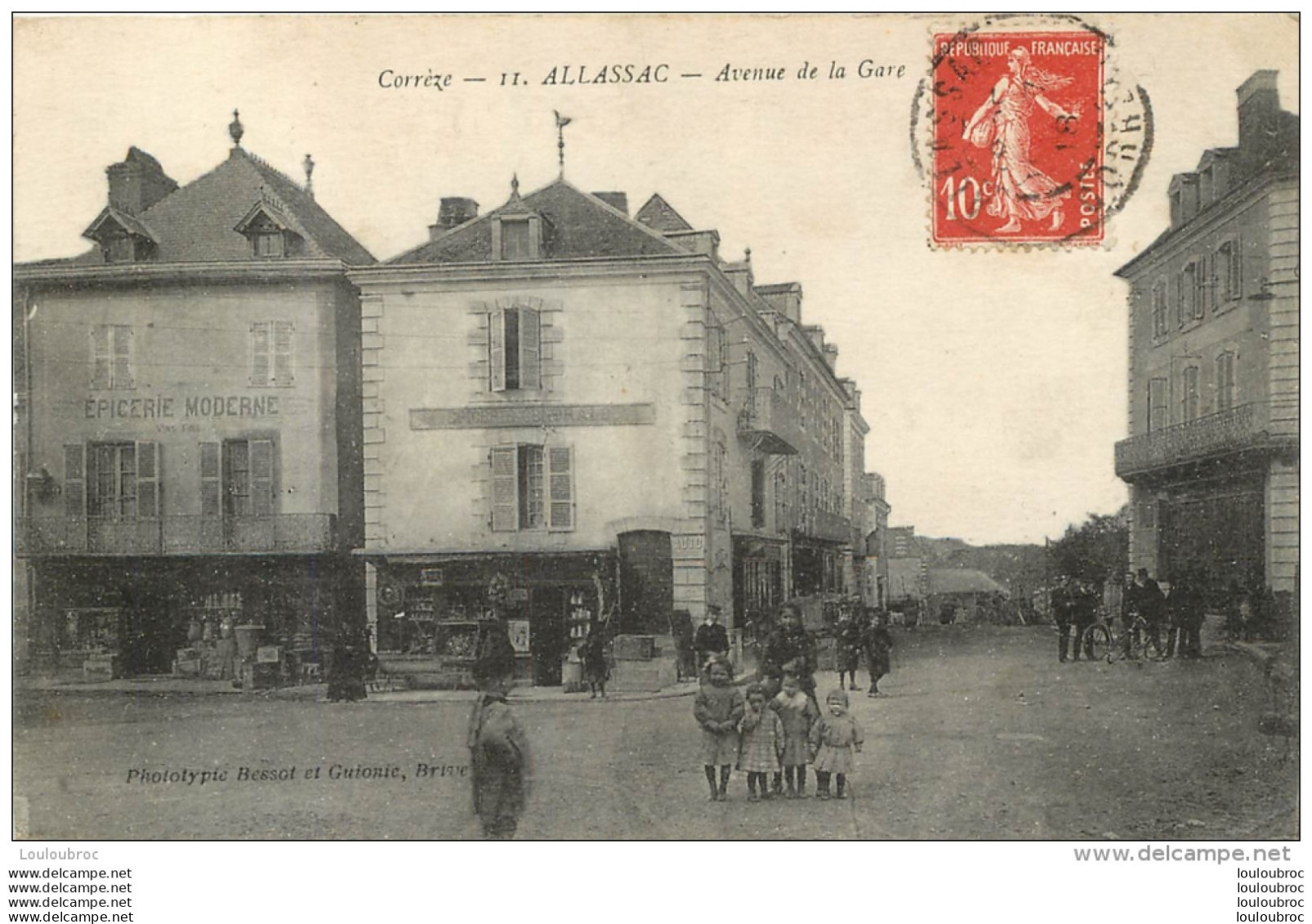 ALLASSAC AVENUE DE LA GARE - Autres & Non Classés