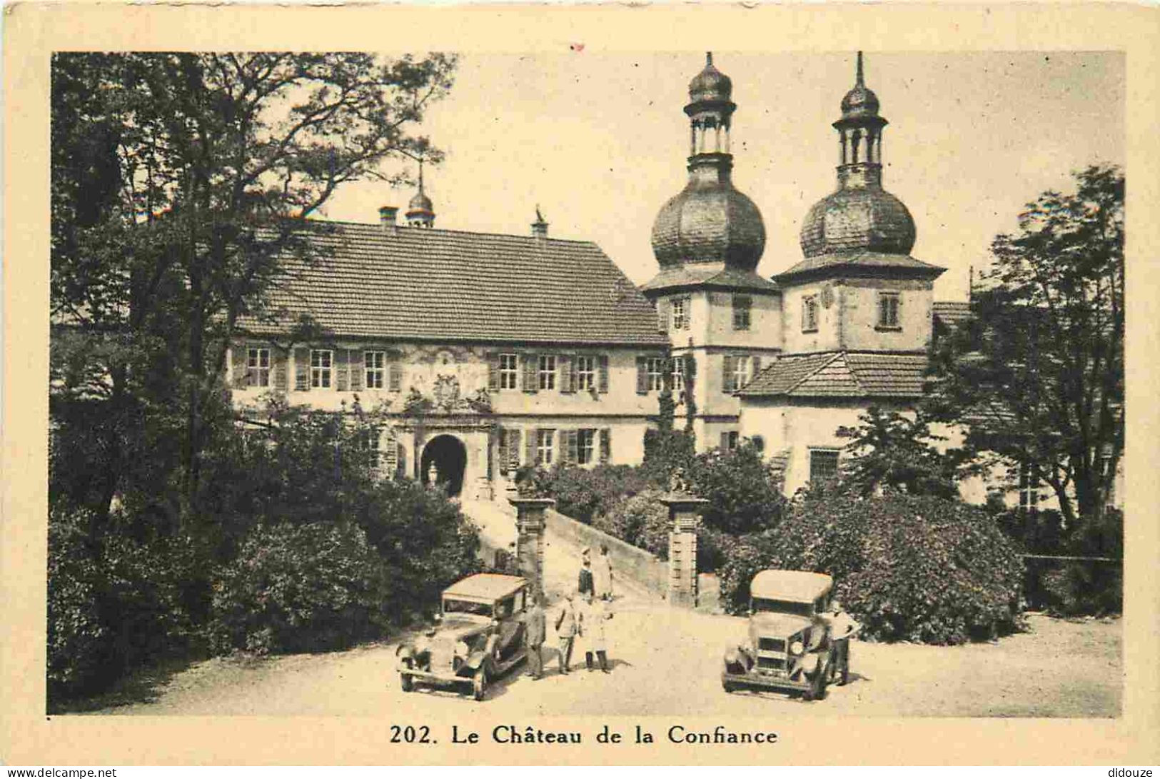 Suisse - Cartigny - Château De La Confiance - Animée - Automobiles - CPA - Voir Scans Recto-Verso - Autres & Non Classés
