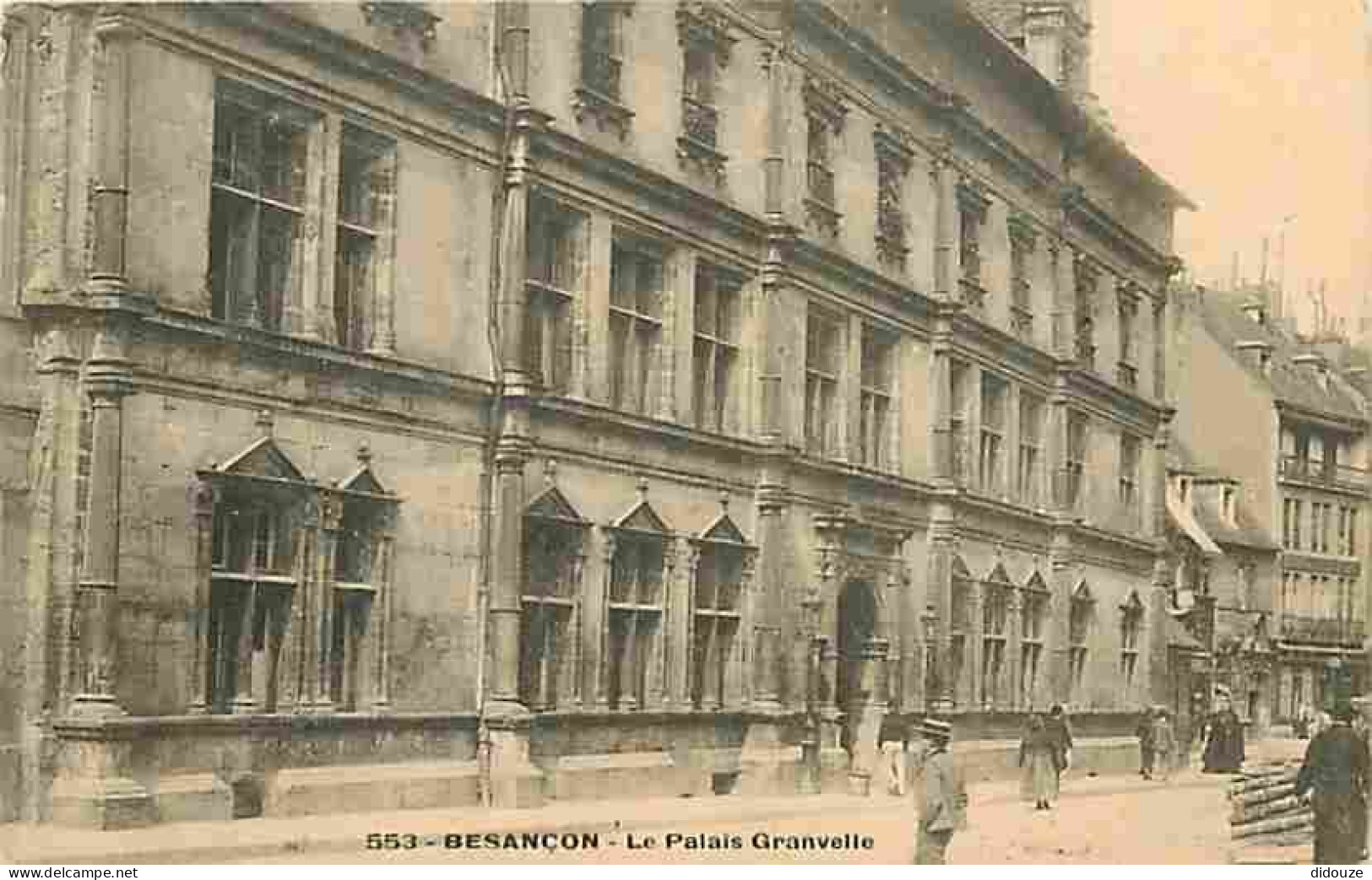 25 - Besançon - Le Palais Granvelle - Animée - Carte Neuve - CPA - Voir Scans Recto-Verso - Besancon