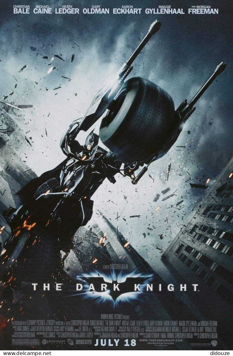 Cinema - The Dark Knight - Batman - Affiche De Film - CPM - Carte Neuve - Voir Scans Recto-Verso - Posters On Cards