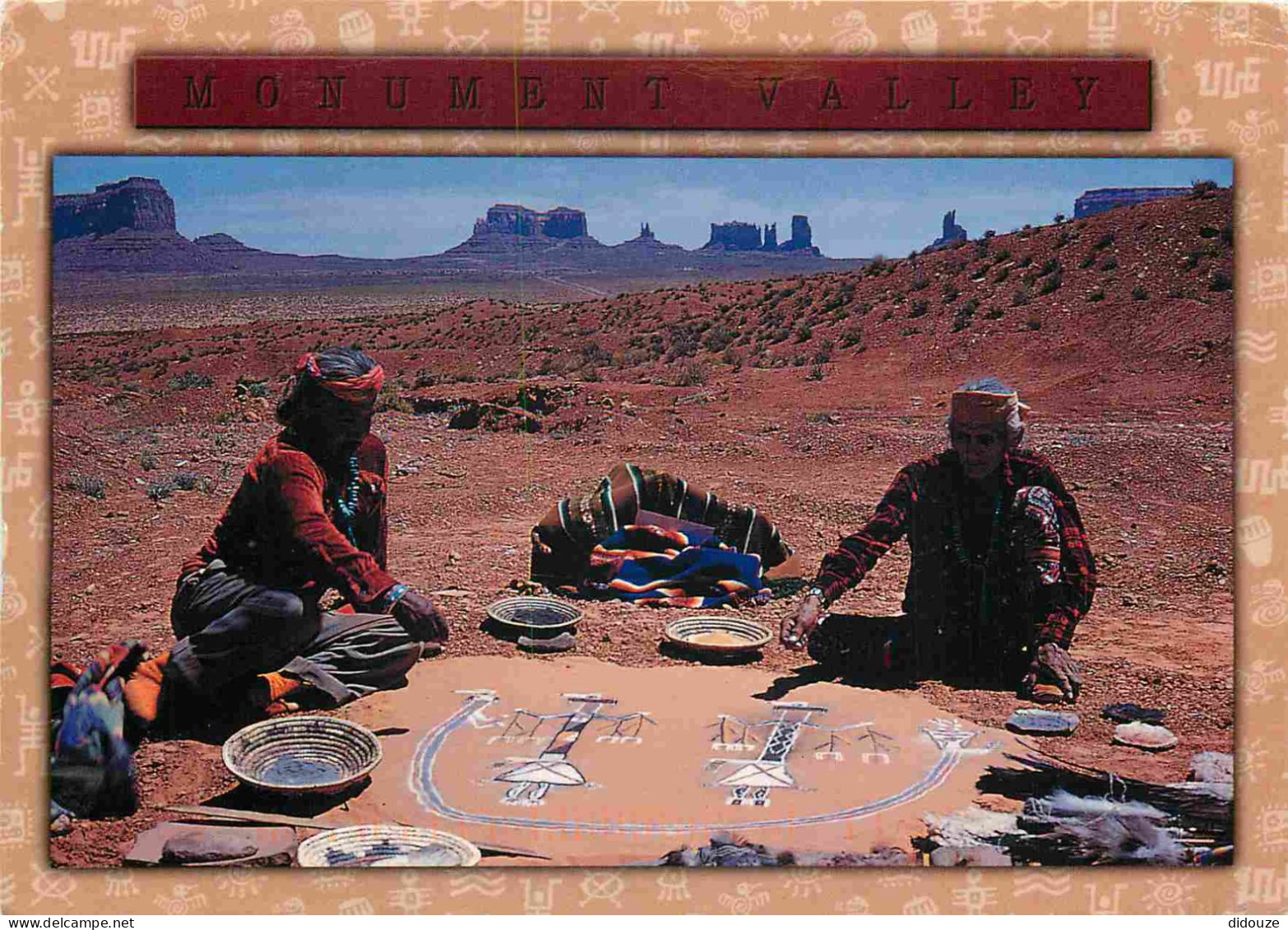 Indiens - Navajo Tribal Park - Monument Valley - Arizona - CPM - Voir Scans Recto-Verso - Native Americans