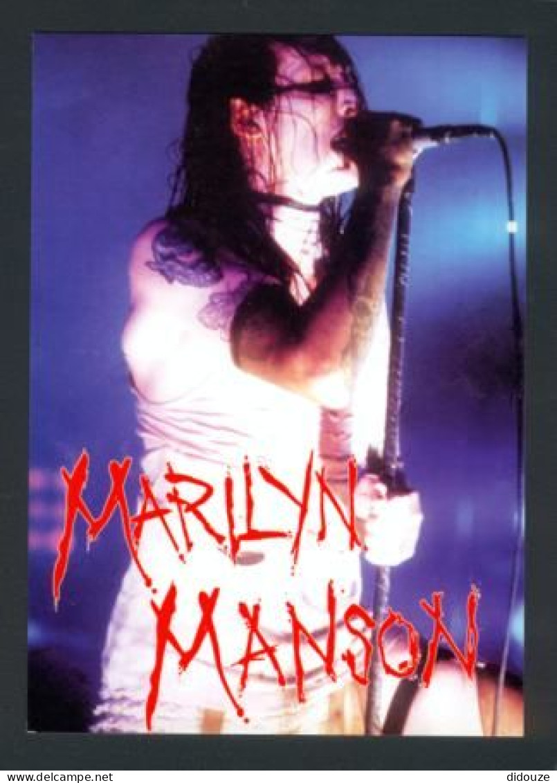 Musique - Marilyn Manson - Carte Vierge - Musique Et Musiciens