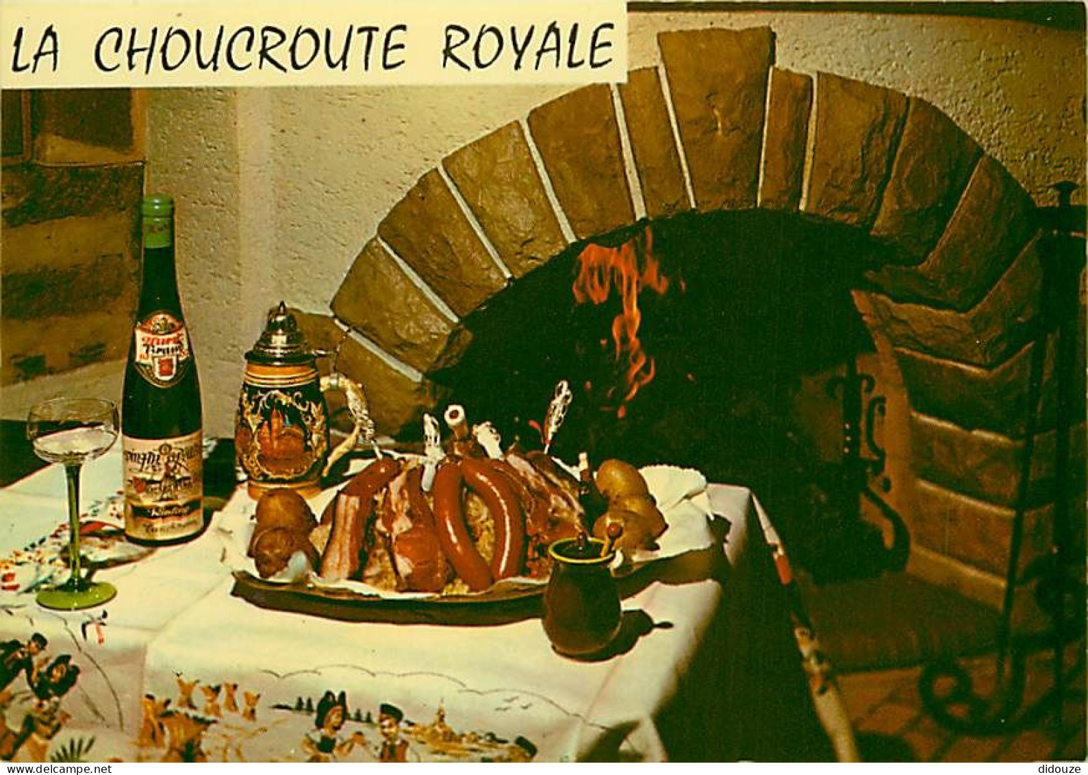 Recettes De Cuisine - Choucroute Royale - Carte Neuve - Gastronomie - CPM - Voir Scans Recto-Verso - Recipes (cooking)