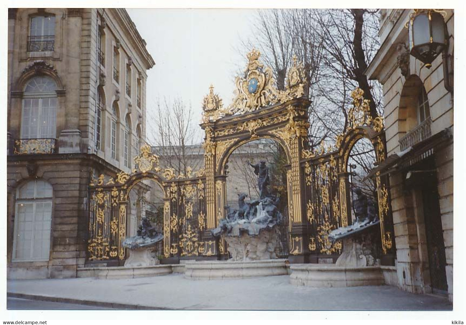 Photo 13,9 X ,4  Meurthe-et-Moselle NANCY Place Stanislas Fontaine De Neptune  Tirage En Décembre 1993 - Nancy