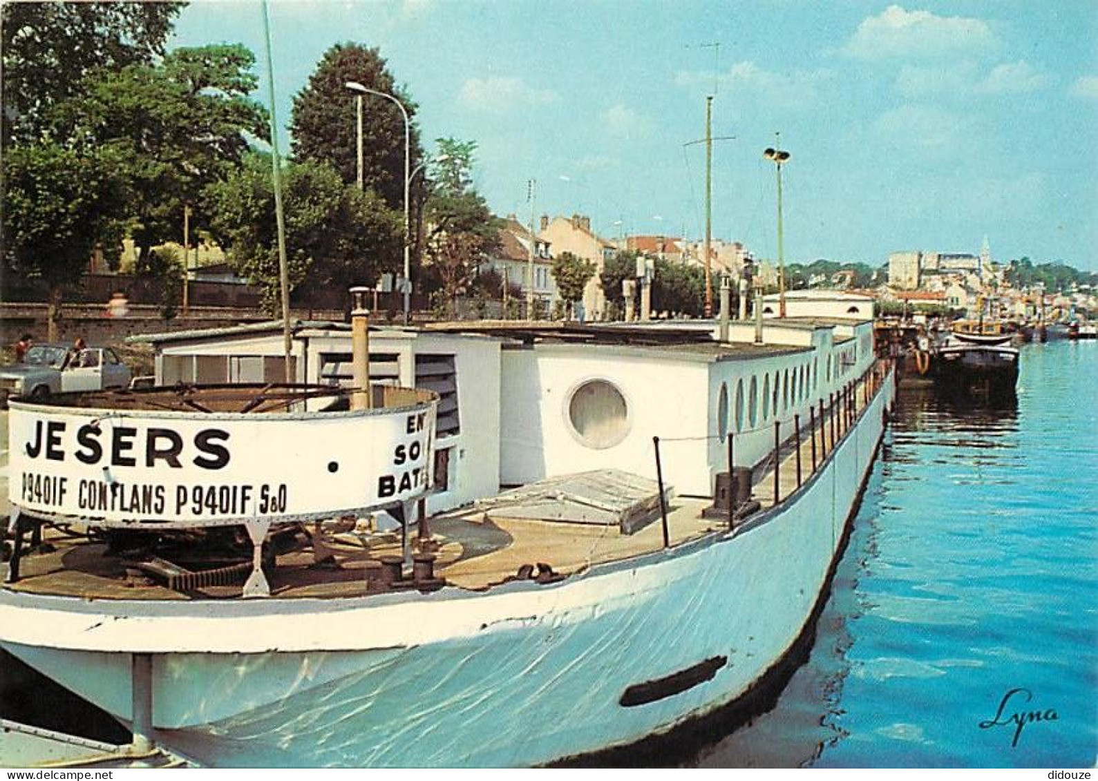 78 - Conflans Sainte Honorine - Bateau Je Sers - CPM - Carte Neuve - Voir Scans Recto-Verso - Conflans Saint Honorine