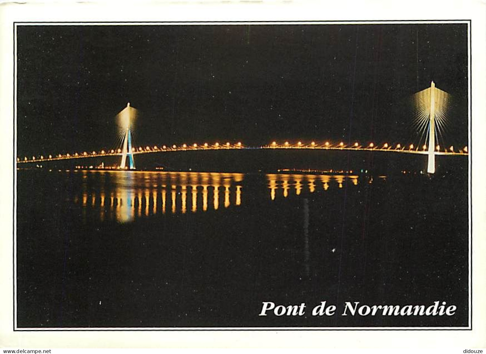 76 - Pont De Normandie - Vue De Nuit - CPM - Voir Scans Recto-Verso - Autres & Non Classés
