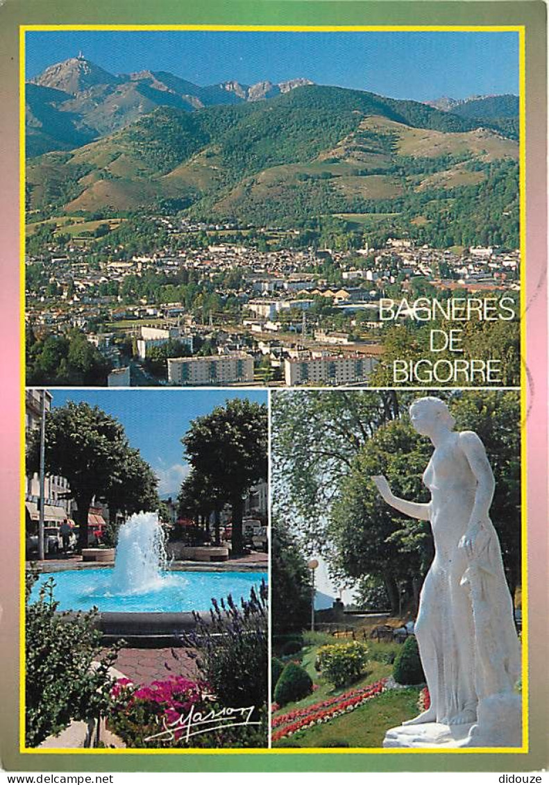 65 - Bagnères De Bigorre - Multivues - Statue De Femme Nue - CPM - Voir Scans Recto-Verso - Bagneres De Bigorre