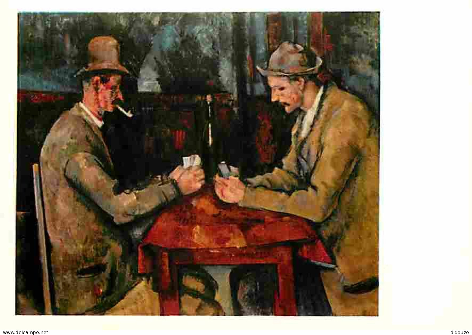 Art - Peinture - Paul Cézanne - Les Joueurs De Cartes - CPM - Voir Scans Recto-Verso - Peintures & Tableaux