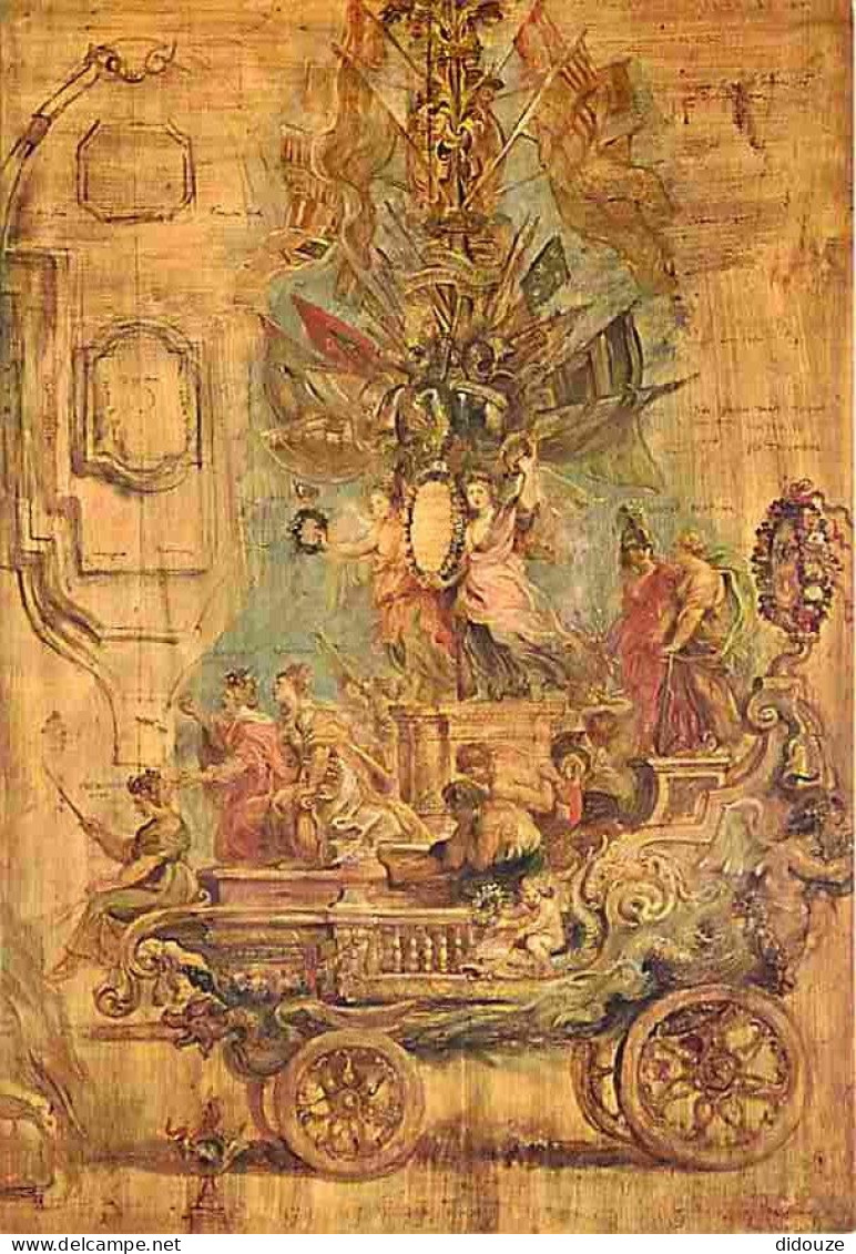 Art - Peinture - Pierre Paul Rubens - Char De Triomphe - Carte Neuve - CPM - Voir Scans Recto-Verso - Peintures & Tableaux