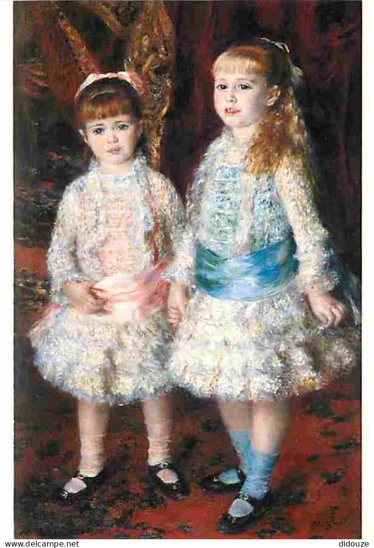 Art - Peinture - Pierre Auguste Renoir - Rose Et Bleue - Carte Neuve - CPM - Voir Scans Recto-Verso - Peintures & Tableaux