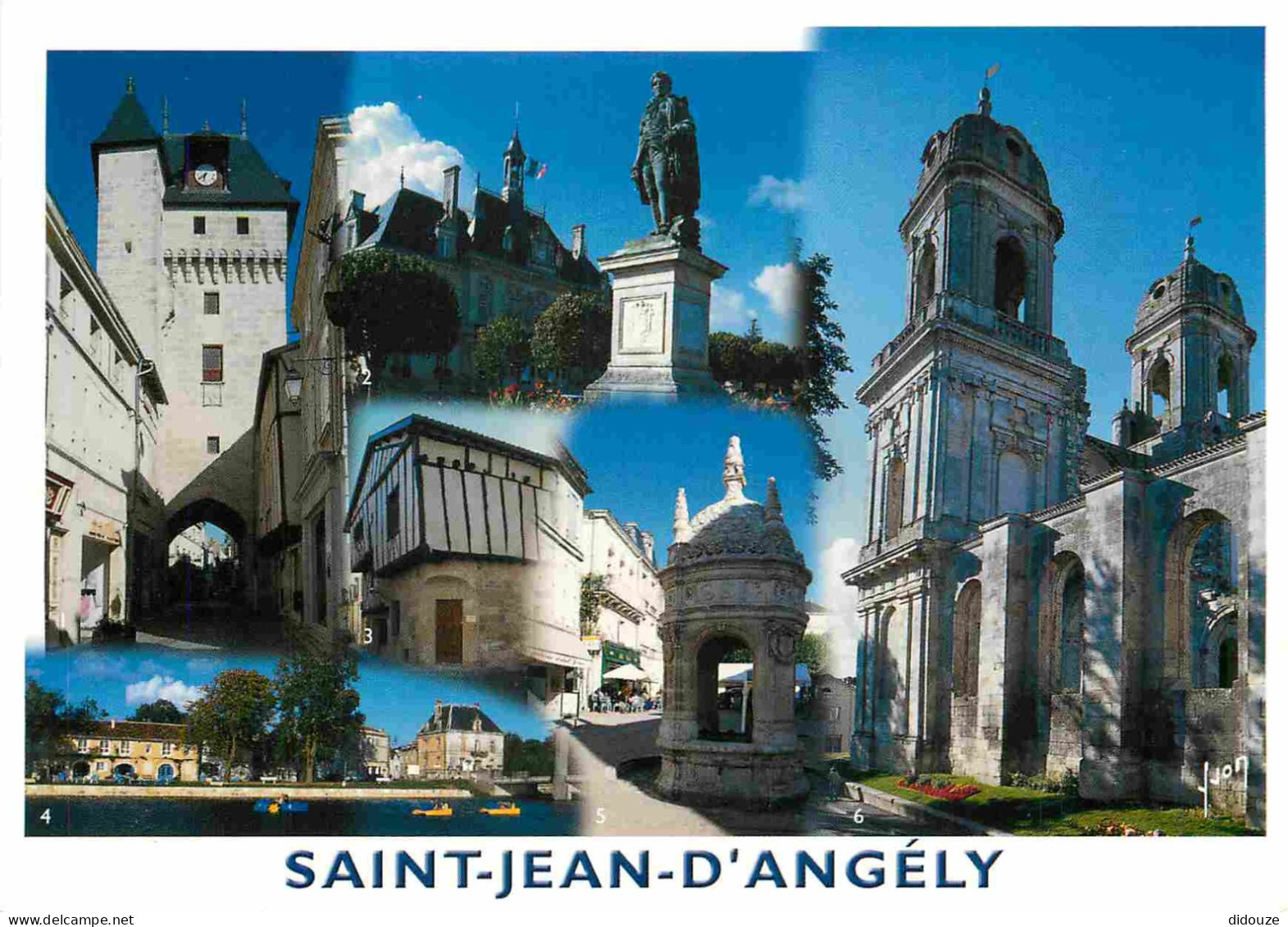 17 - Saint Jean D'Angély - Multivues - CPM - Carte Neuve - Voir Scans Recto-Verso - Saint-Jean-d'Angely
