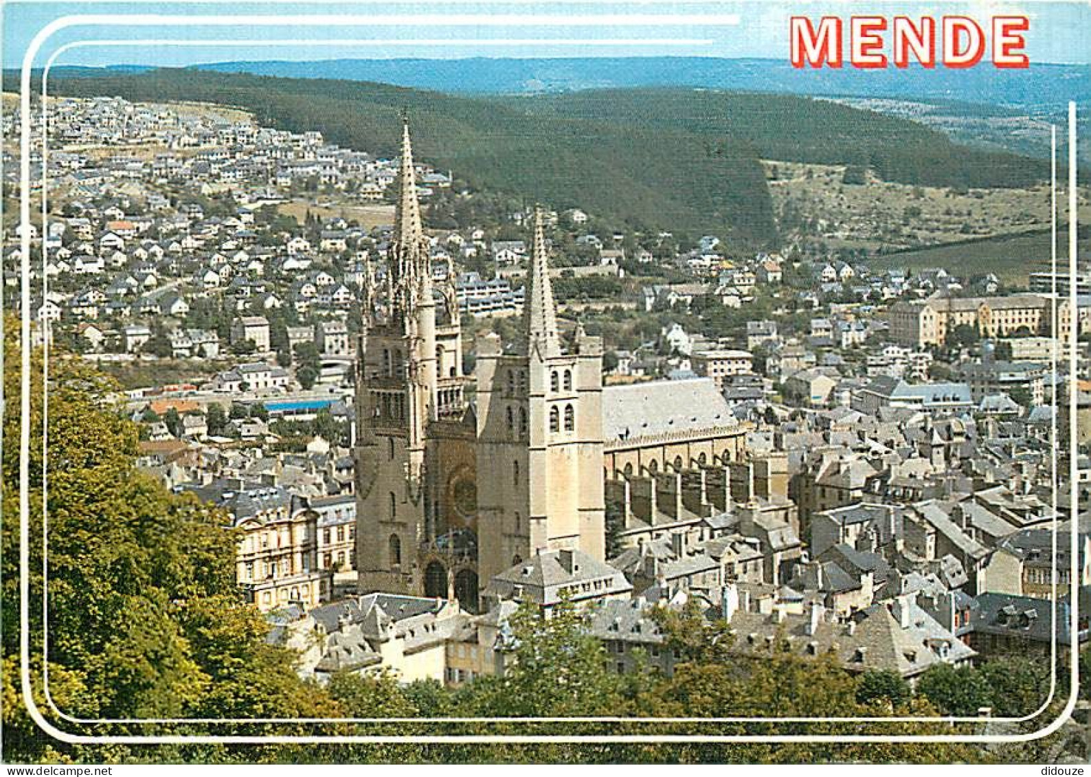 48 - Mende - Vue Générale Aérienne - La Cathédrale - CPM - Carte Neuve - Voir Scans Recto-Verso - Mende