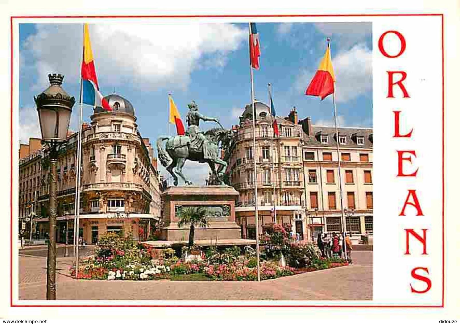 45 - Orléans - Place Du Martroi - Statue équestre De Jeanne D'Arc - CPM - Voir Scans Recto-Verso - Orleans