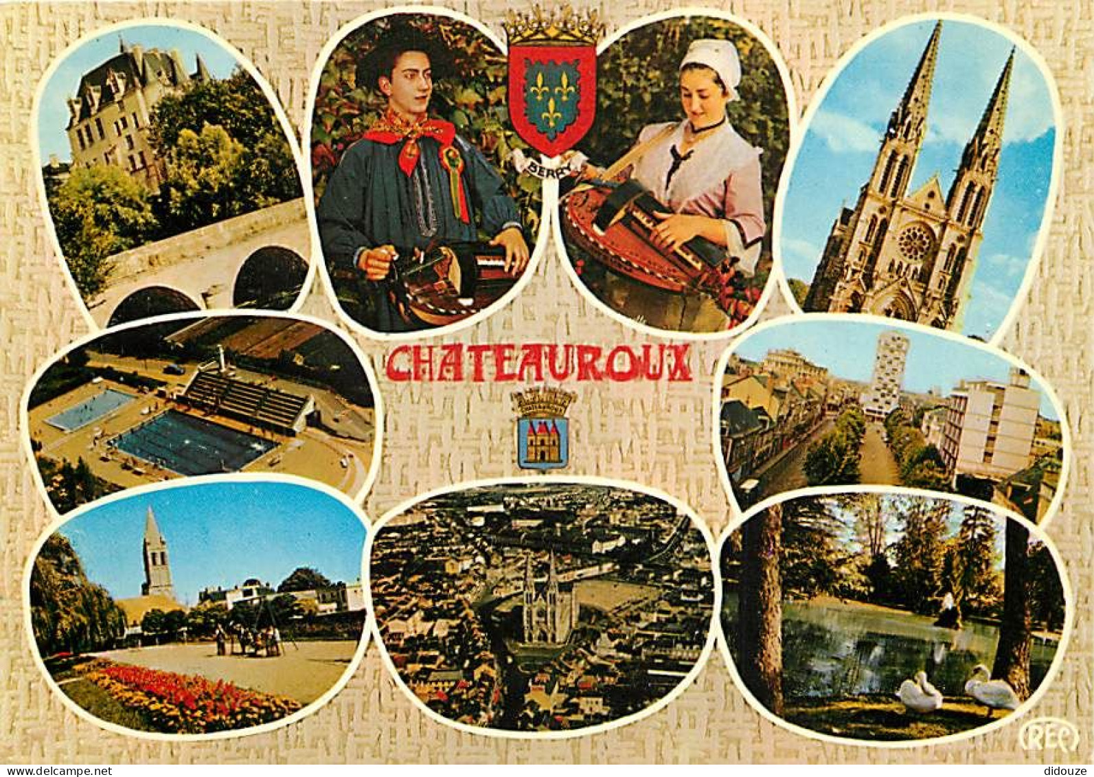 36 - Chateauroux - Multivues - Folklore - Blasons - Carte Neuve - CPM - Voir Scans Recto-Verso - Chateauroux