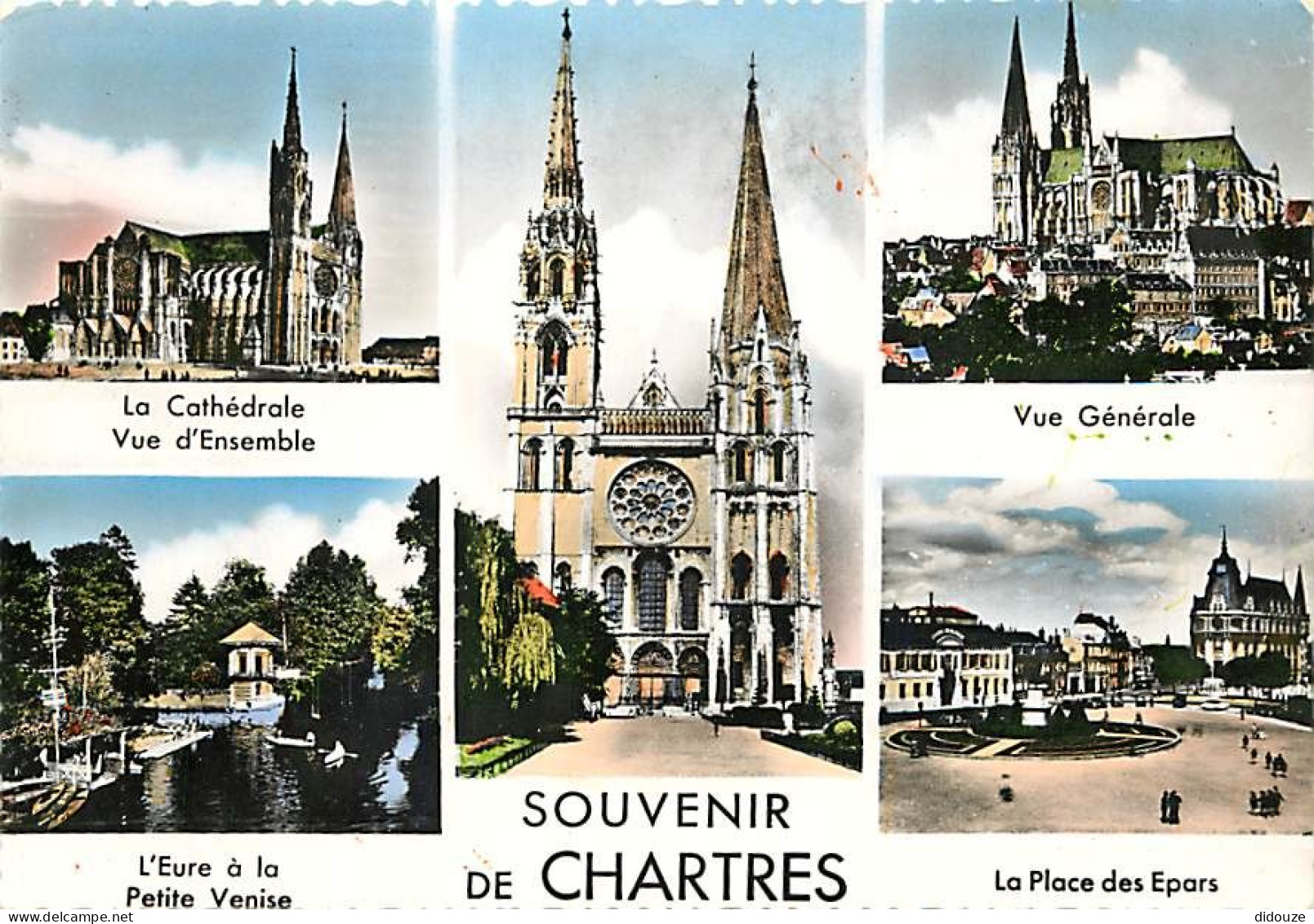 28 - Chartres - Multivues - CPSM Grand Format - Carte Neuve - Voir Scans Recto-Verso - Chartres