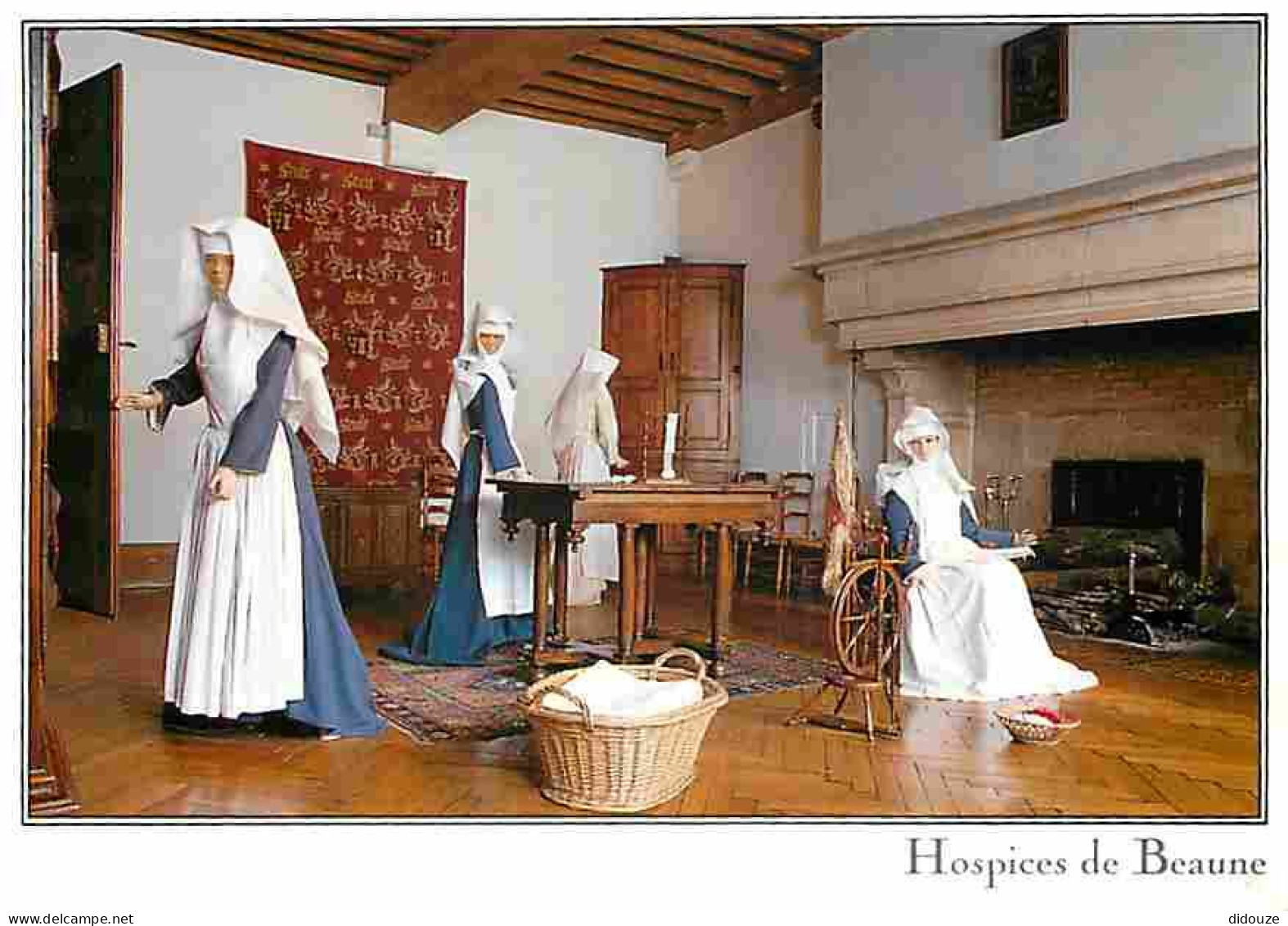 21 - Beaune - L'Hotel Dieu - La Salle Sainte Anne - Lingerie - Religieuses - Soeur Hospitalière - CPM - Voir Scans Recto - Beaune