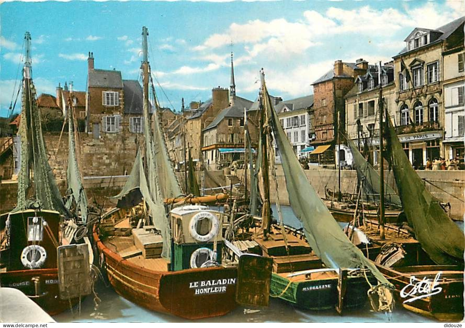 14 - Honfleur - Bateaux De Pêche - Mention Photographie Véritable - Editions De Luxe Estel - Carte Neuve - CPM - Voir Sc - Honfleur