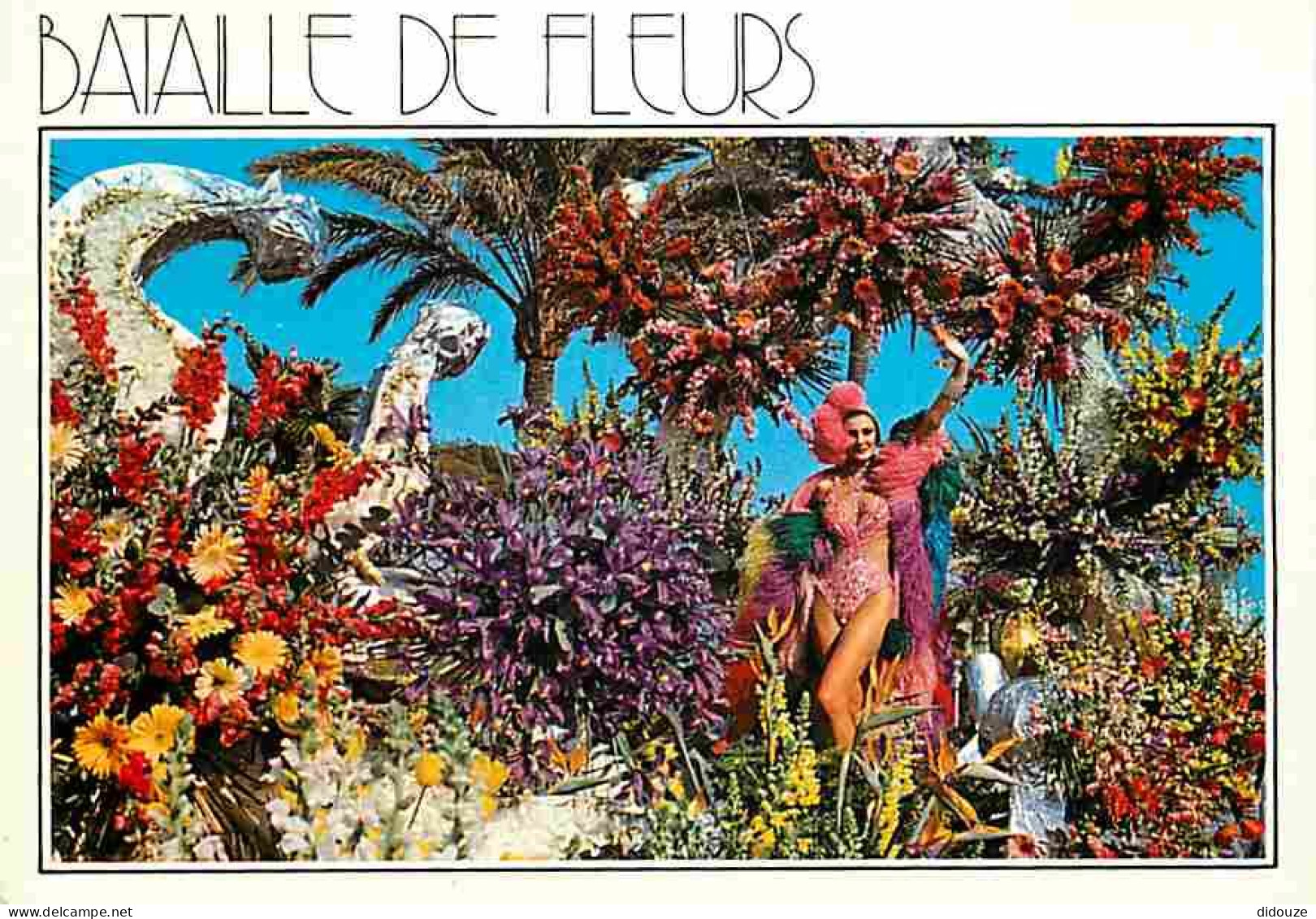 06 - Nice - Carnaval De Nice - Bataille De Fleurs - CPM - Voir Scans Recto-Verso - Karneval